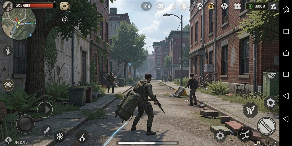 Fitur multiplayer yang memungkinkan bersaing dengan teman.