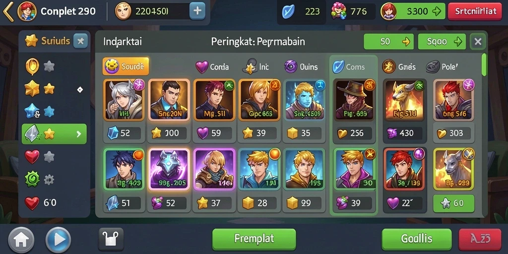 Fitur bonus yang interaktif dan menguntungkan.