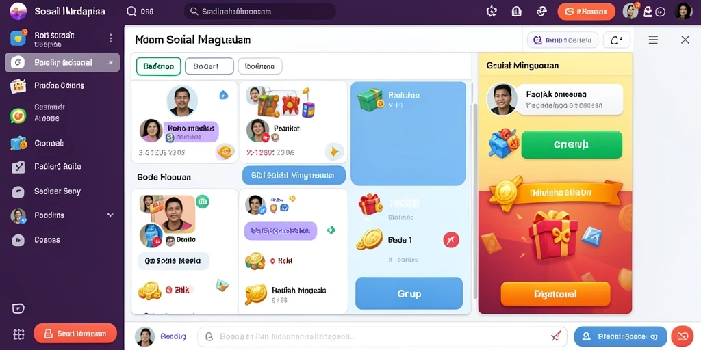 Screenshot menunjukkan antarmuka pengguna yang ramah dan mudah dinavigasi.