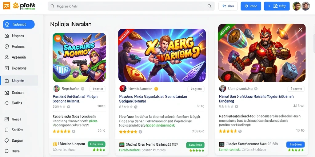 Beragam mode permainan yang mendebarkan.